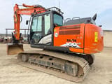 2020 Hitachi Zaxis 160LC-6 crawler excavator, side view