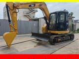 2022 Caterpillar 308D mini excavator, side profile view