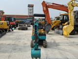 2023 Kubota U15 mini excavator, rear view