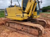 2024 Komatsu PC120-8 crawler excavator, rear three-quarter view