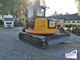 2013 Caterpillar 308E SR crawler excavator, front three-quarter view