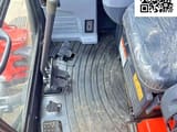 2019 Kubota U55 mini excavator interior cab view