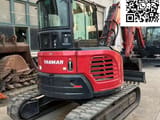 2023 Yanmar VIO55 mini excavator rear three-quarter view