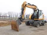 2023 Liebherr A916 Compact wheel excavator, front three-quarter view