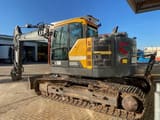 2019 Volvo ECR235EL crawler excavator, side view