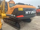 2016 Hyundai R220LC-9S crawler excavator, rear three-quarter view