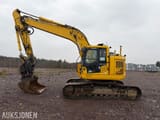 2021 Komatsu PC228USLC-11E0 excavator, side view