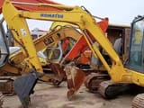 2024 Komatsu PC-55MR mini excavator, side view