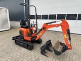 2021 Kubota U10-3 mini excavator, side view