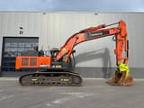2018 Hitachi Zaxis 490LCH-6 crawler excavator, side view
