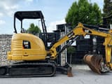 2018 Caterpillar 303E mini excavator, side view