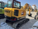 2024 Sany SY60C crawler excavator, rear three-quarter view
