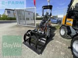2024 Giant G1200 mini excavator, front view with grapple attachment