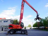 2017 Solmec EXP 5035 wheel excavator side view
