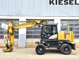 2016 Hitachi ZX170W-5 wheel excavator, side view
