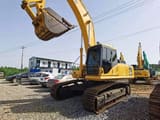2024 Komatsu PC350-7 crawler excavator, front three-quarter view