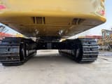 2021 Caterpillar 349D crawler excavator undercarriage view