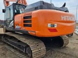Hitachi Zaxis 300LC crawler excavator rear three-quarter view