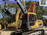 2020 Volvo EC140D crawler excavator, front three-quarter view