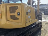 2021 Caterpillar 308CR crawler excavator, rear three-quarter view