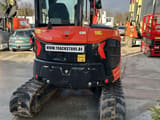 2023 Kubota U50-5 mini excavator, rear view