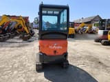 2017 Kubota KX016-4 mini excavator, rear view