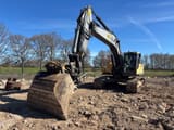 2010 Volvo EC240CL crawler excavator, front three-quarter view