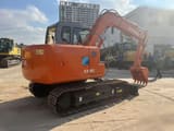 2018 Hitachi EX60-5 crawler excavator, rear three-quarter view