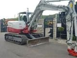 2017 Takeuchi TB290 mini excavator, side view