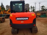2023 Doosan DH60-7 mini excavator rear view