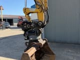 2018 Caterpillar M314F wheel excavator bucket and boom detail