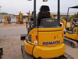 2022 Komatsu PC24MR-5 mini excavator, rear view