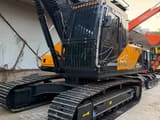 2025 Hyundai R225LC-9S crawler excavator, front three-quarter view