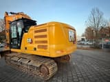 2020 Caterpillar 320-07C crawler excavator, rear three-quarter view