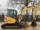 2021 Kobelco SK55SRX-6E mini excavator, side view
