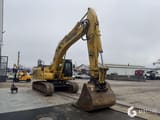 2020 Komatsu PC360NLC-11E0 crawler excavator, front three-quarter view