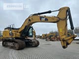 2019 Caterpillar 352F crawler excavator, side view