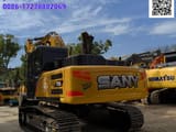 2023 Sany SY215C Pro crawler excavator, rear three-quarter view