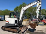 2010 Bobcat E60 crawler excavator, side view