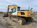2012 Liebherr 916 crawler excavator, rear three-quarter view
