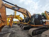 2022 Caterpillar 329D crawler excavator, side view