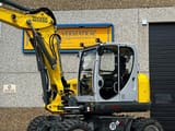 2019 Wacker Neuson EW100 wheel excavator side view