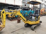2023 Komatsu PC18MR-3 mini excavator, side view