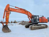 2011 Hitachi ZX470LCH-3 crawler excavator, side view