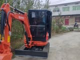 2023 Kubota U-20 mini excavator, side view