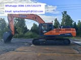2026 Develon DX360LCA crawler excavator side view