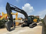 2024 Volvo EC240D crawler excavator, front three-quarter view