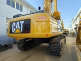 Caterpillar 336D crawler excavator, rear view