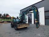 2015 Gallmac TG12 wheel excavator, front three-quarter view