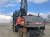 2012 Atlas 230MH material handler, rear three-quarter view